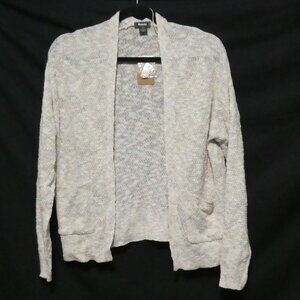 ROOTS | small | Open Front Cardigan With Pockets | Laine Sweater | NWT